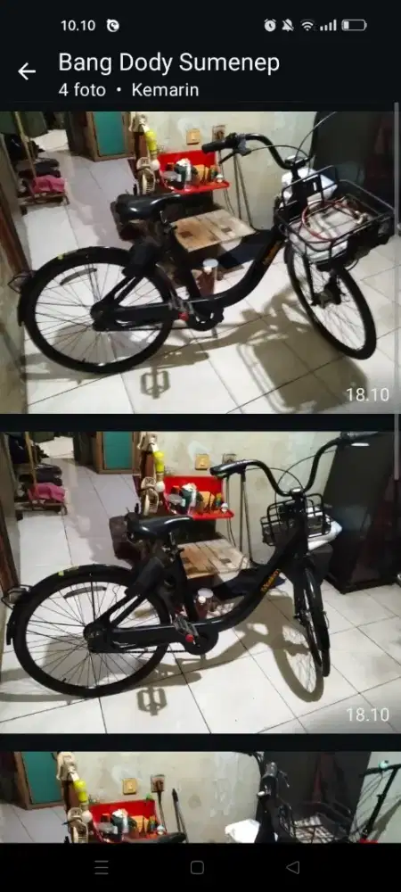 Mau jual sepeda Pasifik OPO buatan Singapur masih bagus