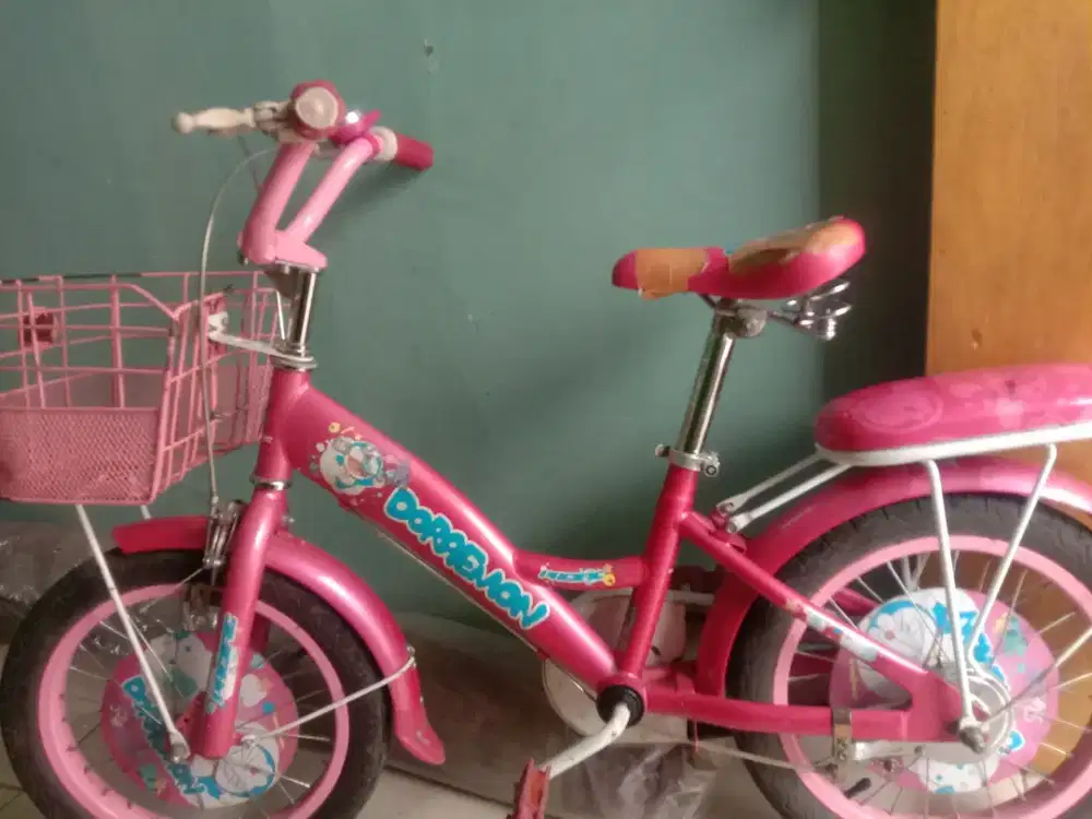 Sepeda anak size 18 siap pakai