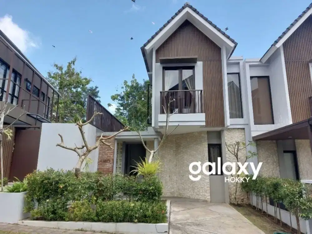 DISEWAKAN RUMAH CANTIK FULL FURNISHED 3BR DI DAMARA JIMBARAN BADUNG