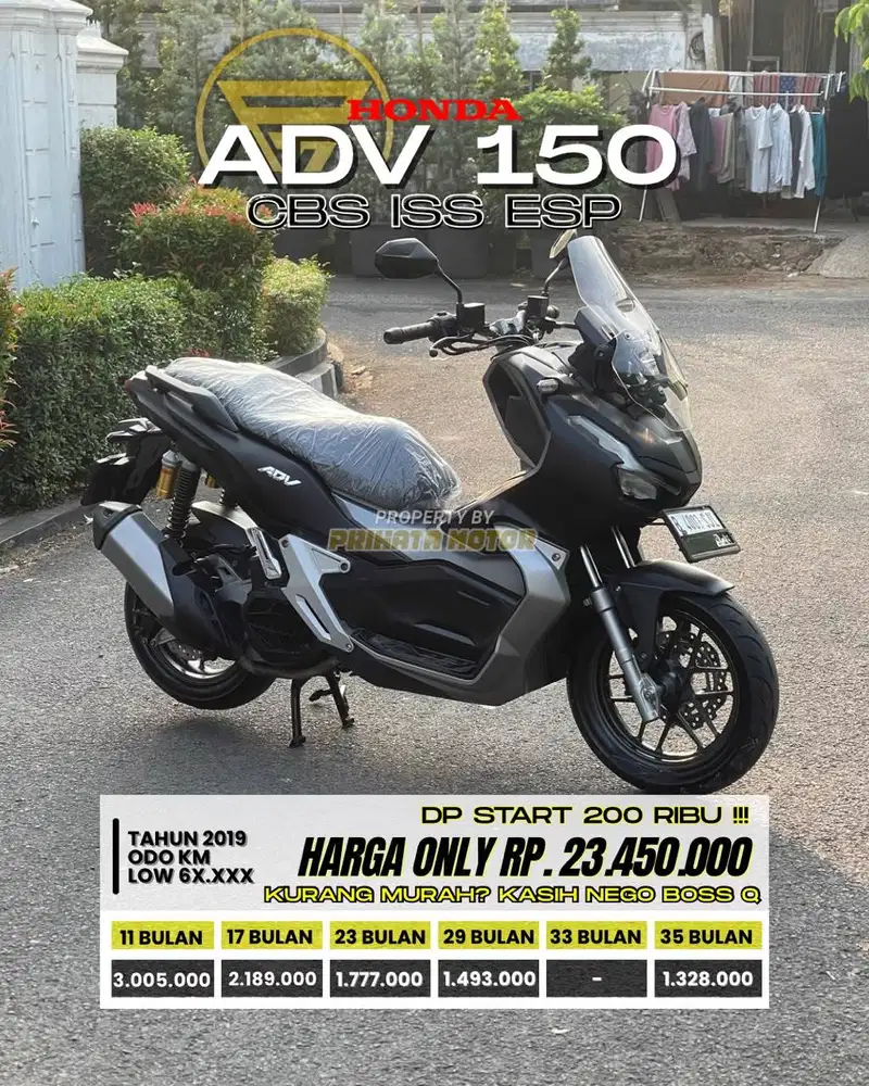 HONDA ADV 150 CBS ISS ESP 2019