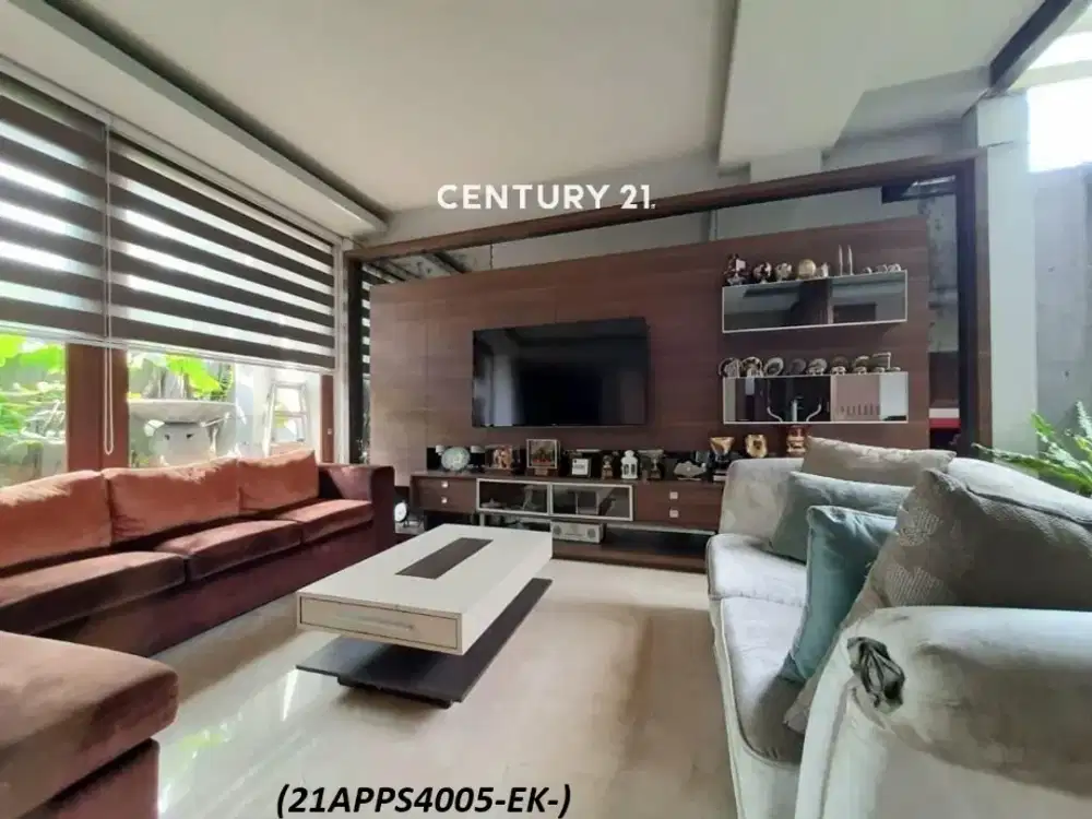 Dijual Rumah Asri Nyaman Kebayoran Heights Bintaro Bangunan Arsitek Terkenal