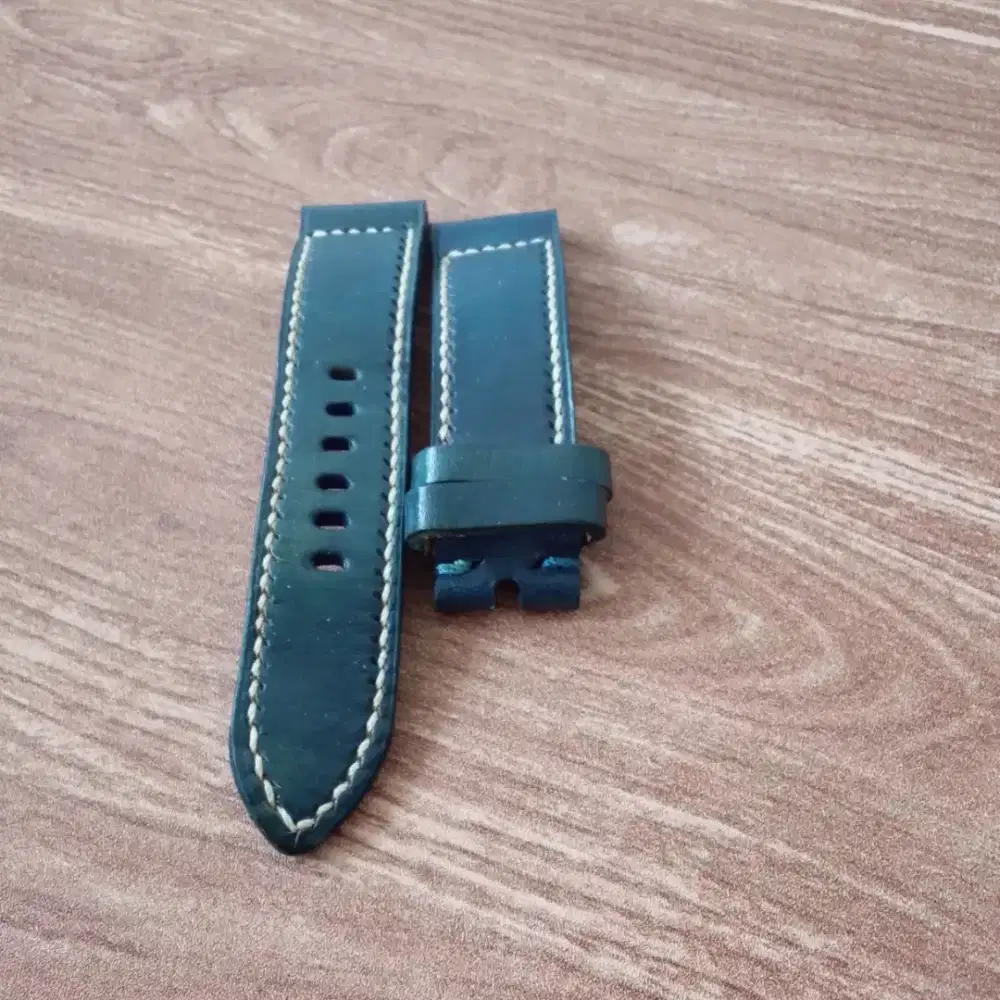 Strap Jam Panerai Style Kulit Navy