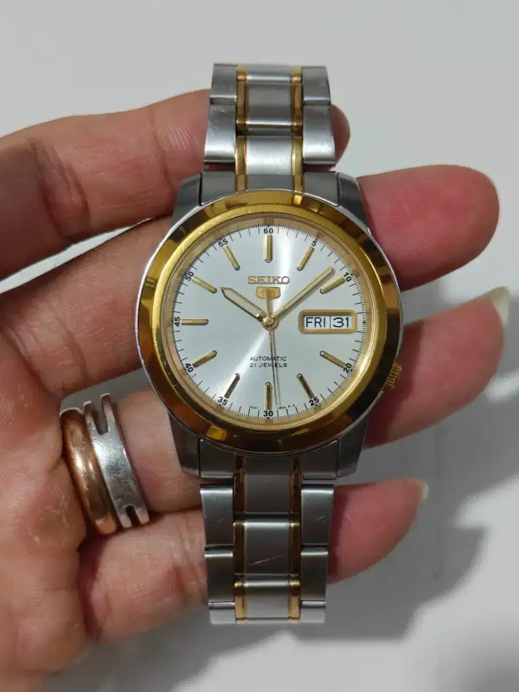 Seiko 5 SNKE54K1 Automatic original bekas bagus normal semua
