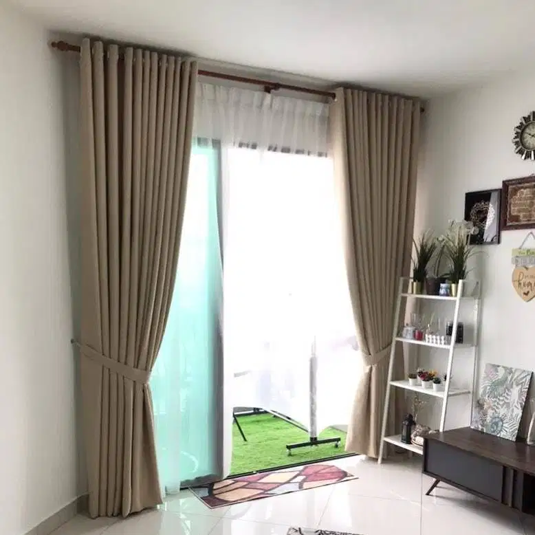 Cod Tirai Gorden Jendela Gordyn Mewah Hordeng Model Terbaru Murah