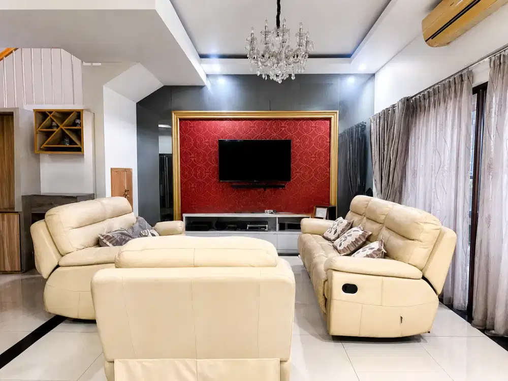 Rumah 2lt 10x20 200m type 4KT Cluster Cassia JGC Jakarta Garden City