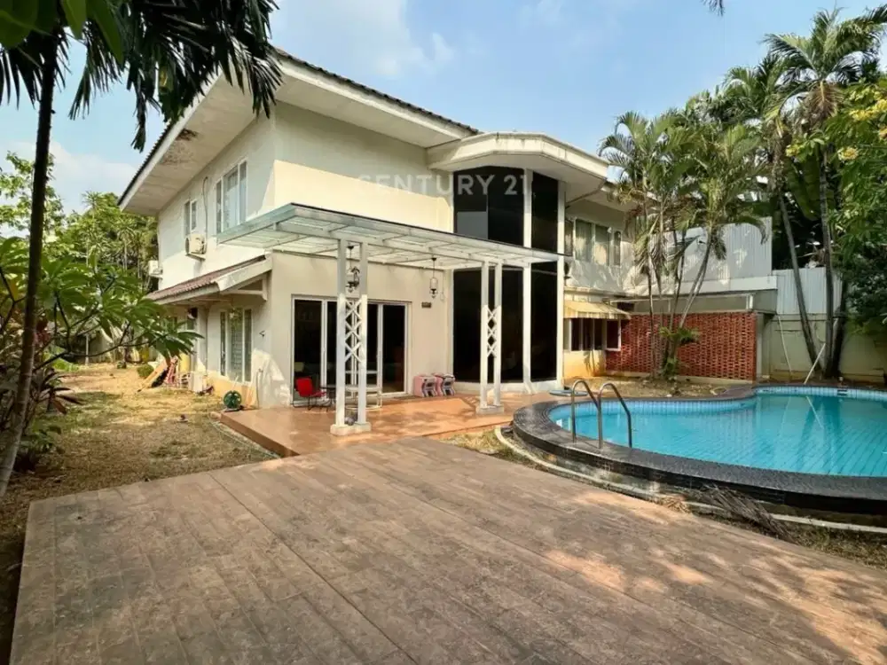 Dijual Rumah Hook Pondok Indah Ada Halaman Dan Pool