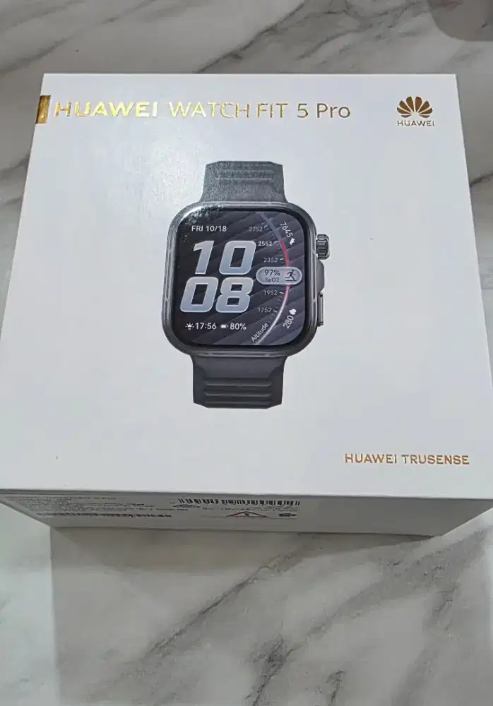 Huawei watch fit 5 pro hitam