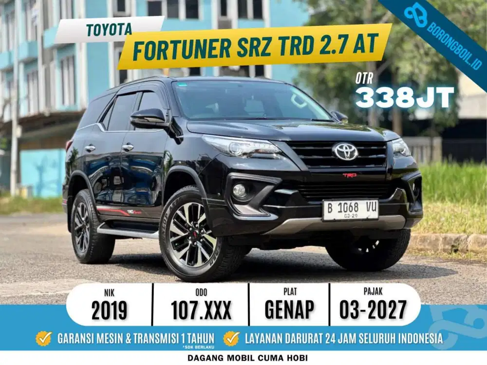 Fortuner SRZ TRD Bensin 2019