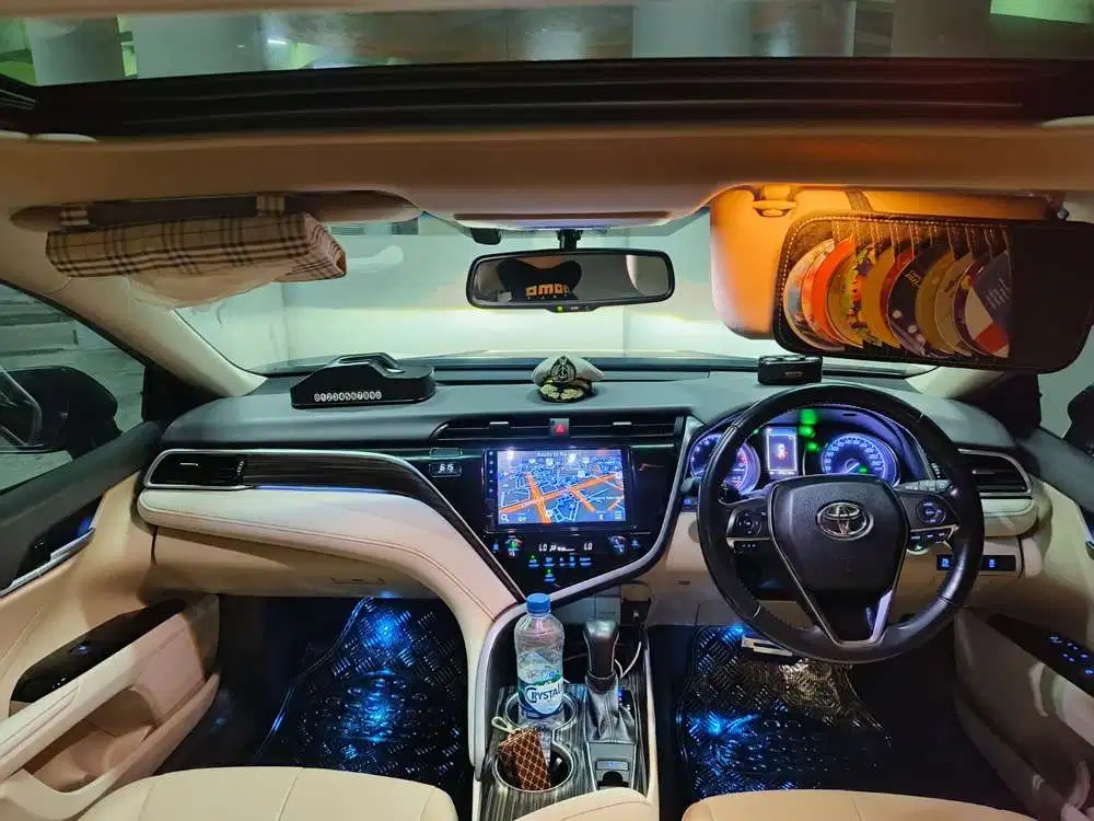 CAMRY V 2019 SUNROOF ELECTRICSEAT KEYLESS ANDROID JOKKLT BLACK ISTIMWA