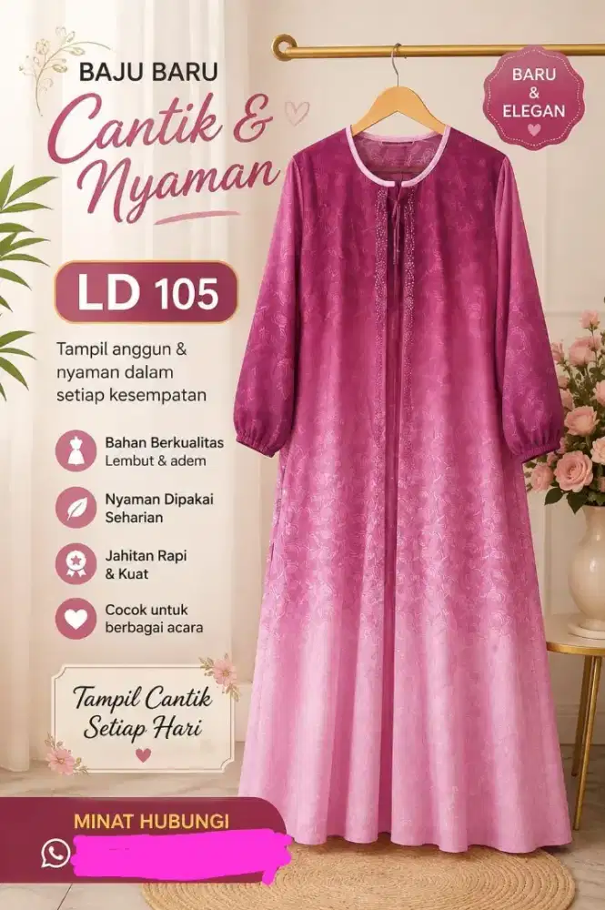 Baju muslim mewah murce