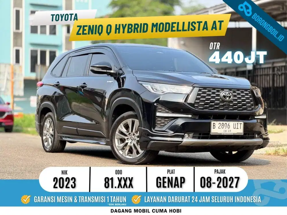 [TERMURAH] Zenix Q Hybrid TSS Modellista AT 2023