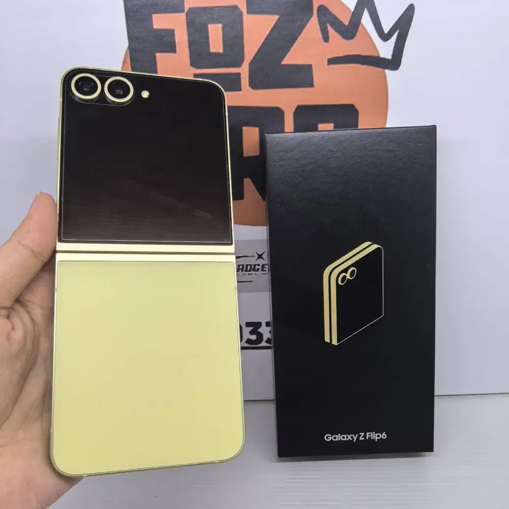 Samsung Galaxy Z Flip 6 12/256 GB Yellow Mulus No Minus EX SEIN