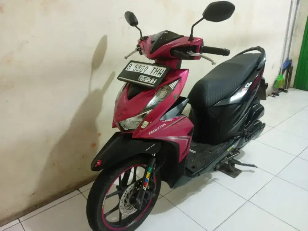 Honda beat sporty thn 2021 pajak on plat B fki timur