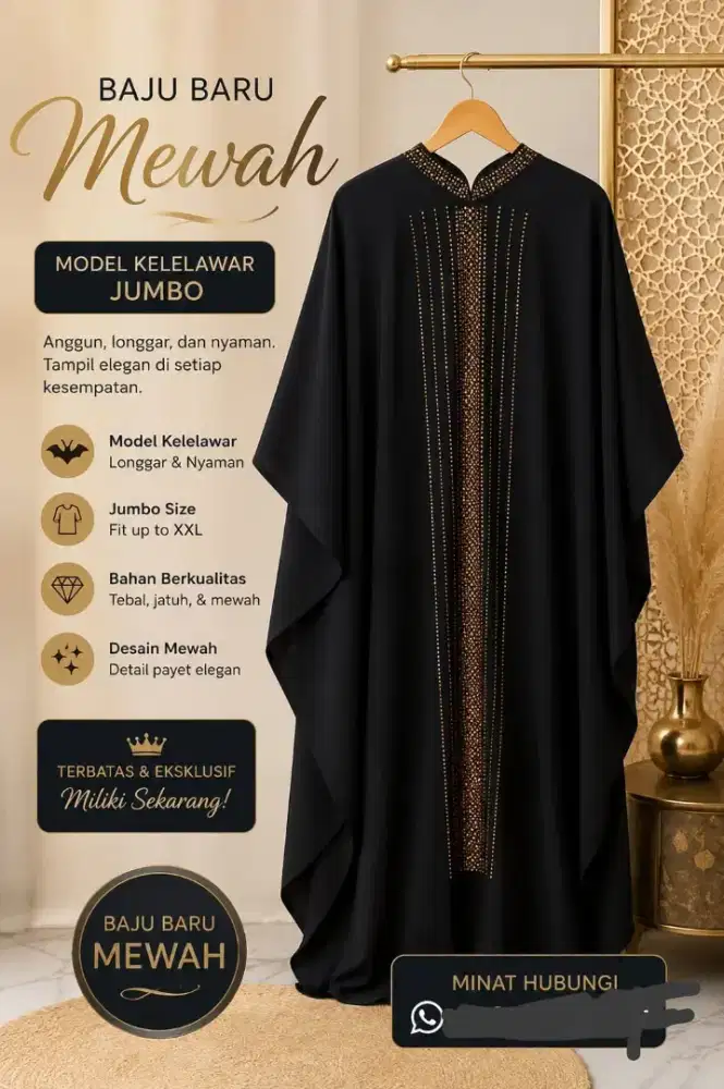 Baju muslim all size mewah