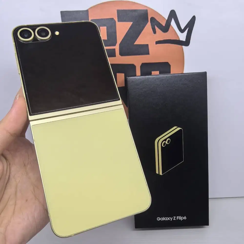 Samsung Galaxy Z Flip 6 12/256 GB Yellow Mulus No Minus EX SEIN