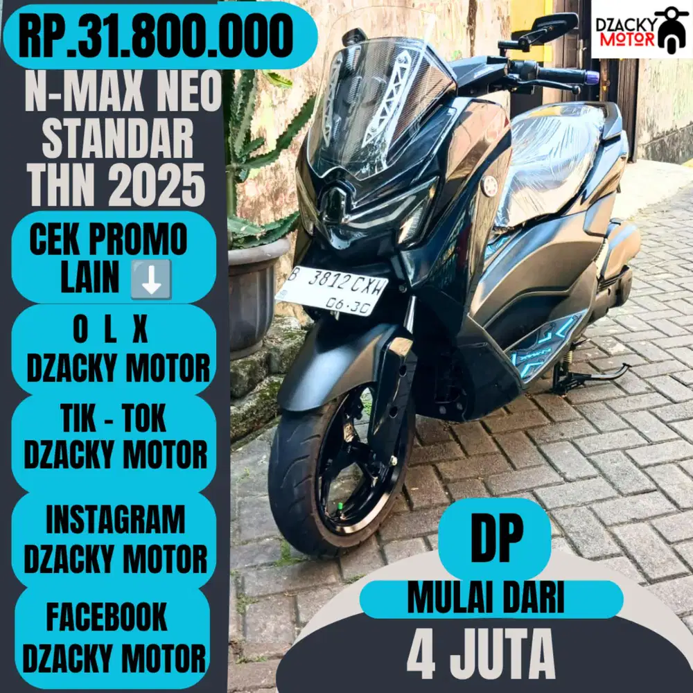 N-MAX NEO STANDAR THN 2025 SECOND LIKE NEW