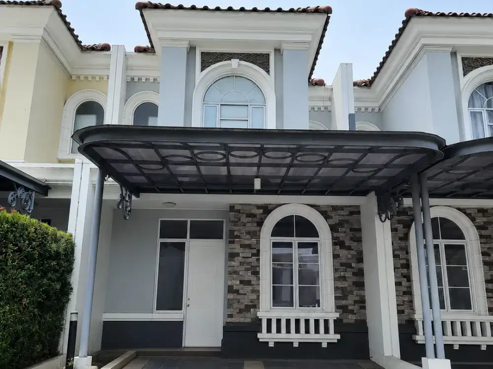 Rumah 2lt luas 6x15 90meter Cluster La Seine JGC Jakarta Garden City