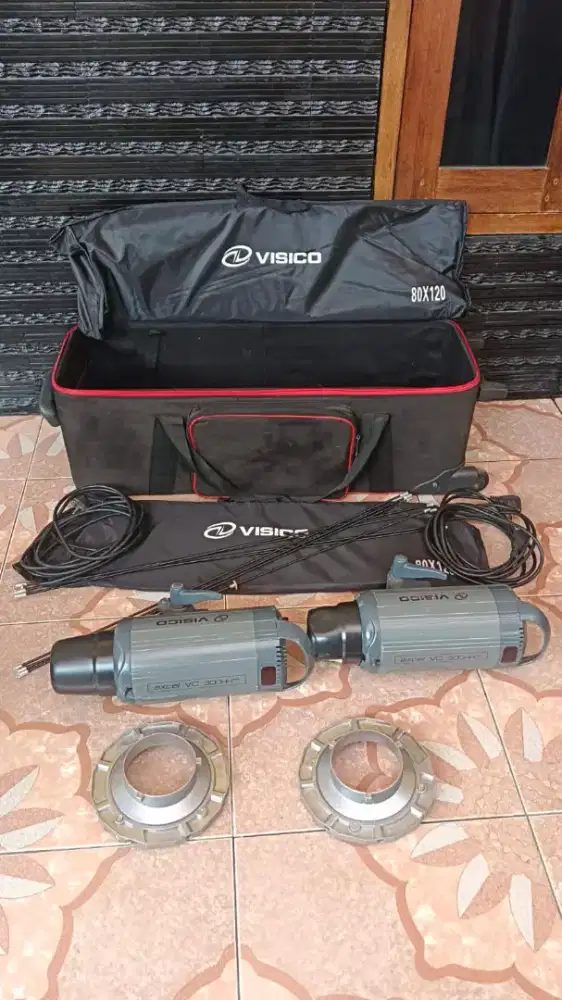 lampu strobo studio Visico Excel VC-300HH