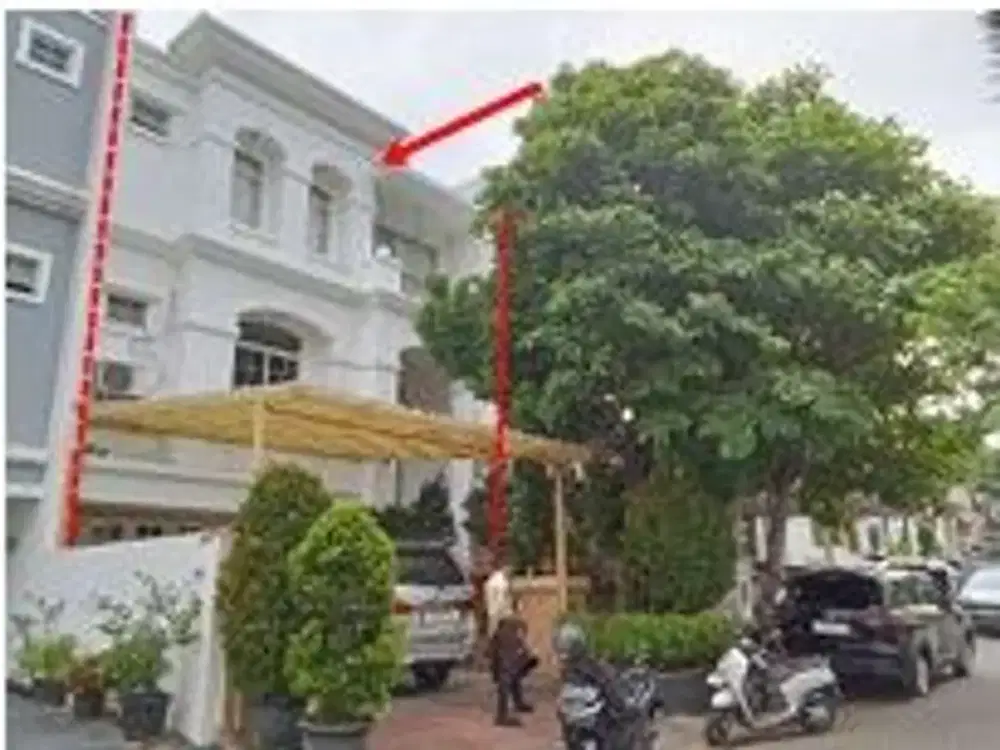 Dijual Rumah 3 Lantai di Bgm Cluster Cendana Golf Pantai Indah Kapuk