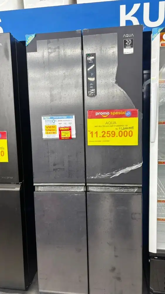KREDIT KULKAS 4 PINTU BISA , SYARAT HANYA KTP