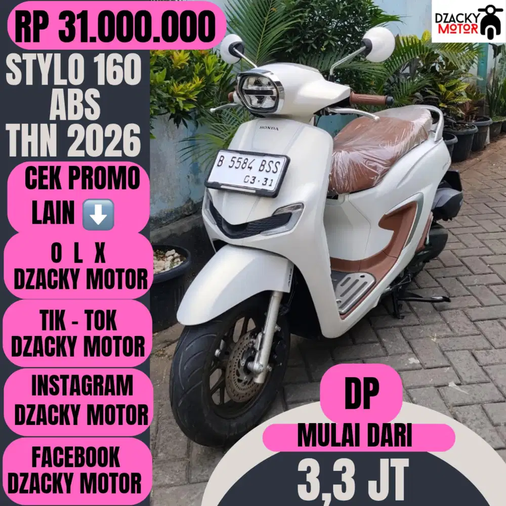 STYLO 160 ABS THN 2026
