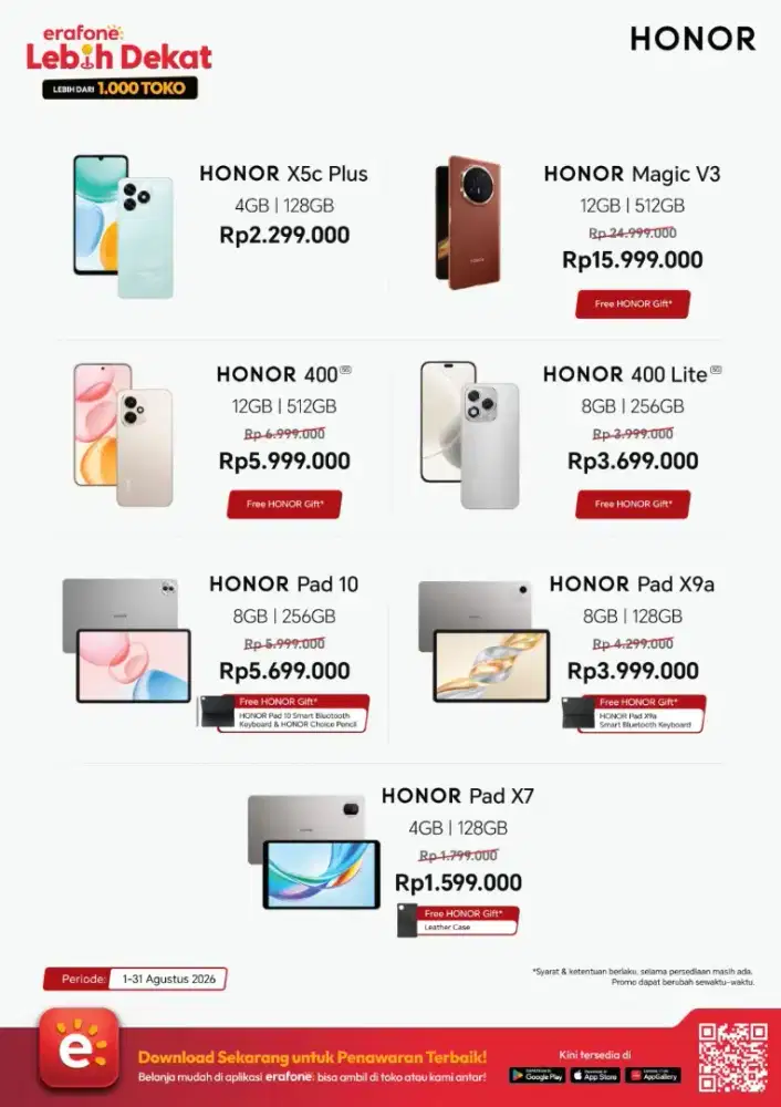Promo cicilan dengan Home Credit cukup KTP dan handphone pribadi