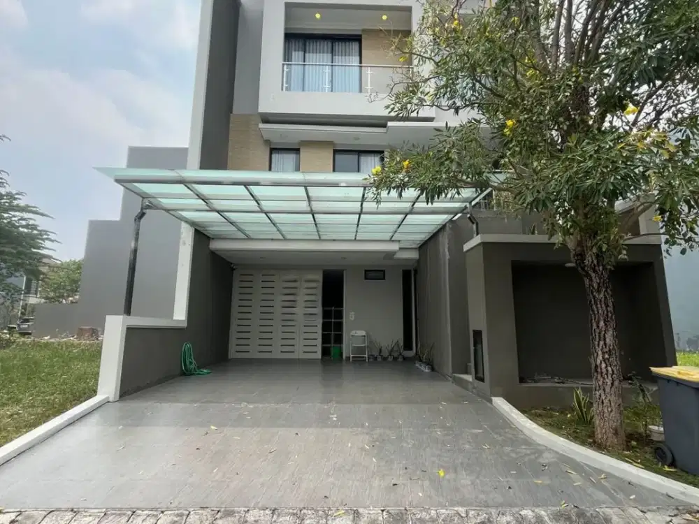 Rumah Full Furnished Siap Huni di The Mansion Pakuwon Indah Surabaya Barat