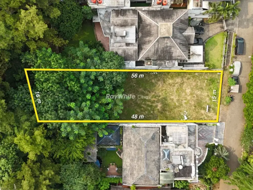 Tanah Siap Bangun Untuk Hunian di Villa Cinere Mas Luas 770 di Villa Cinere Mas