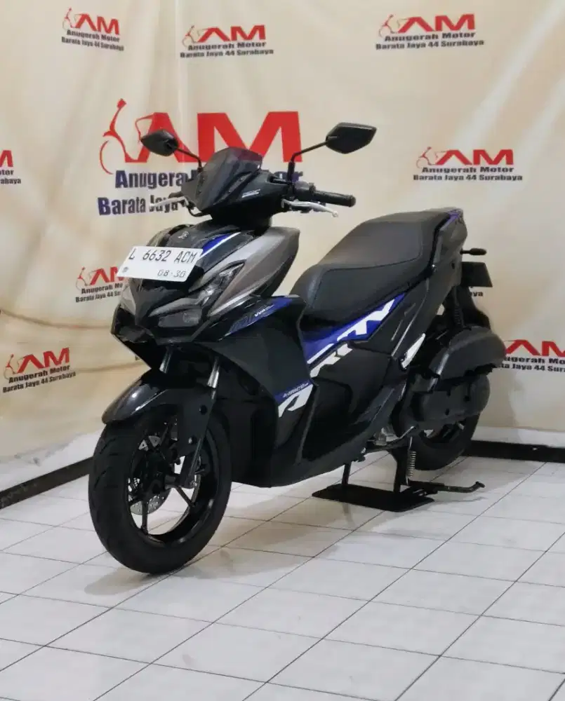Km 9 ribu Yamaha New Aerox Alpha Std Tahun 2025