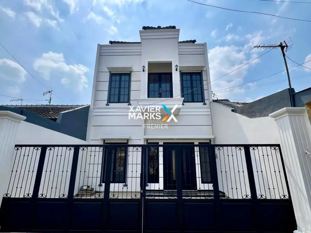 Dijual Rumah Baru American Modern di Sawojajar Malang Dekat Tol