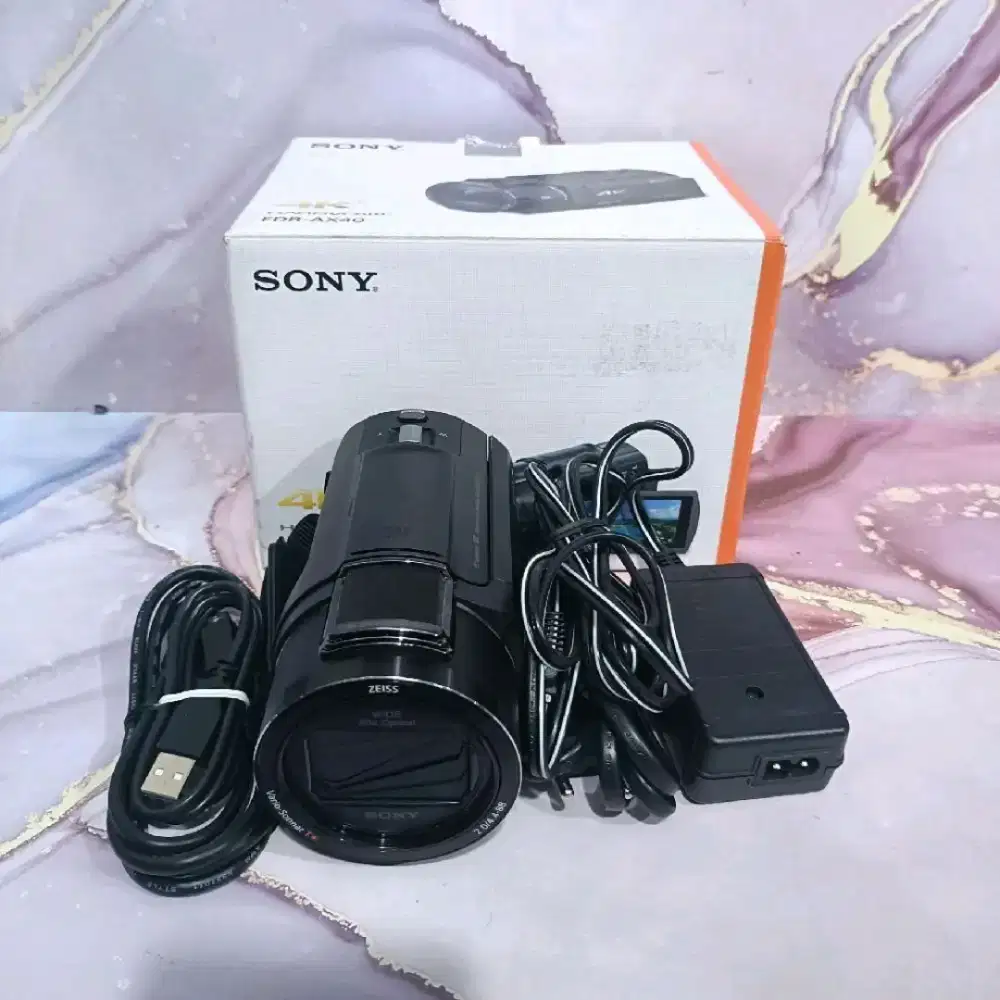 kamera sony 4k FDR-AX40 dus