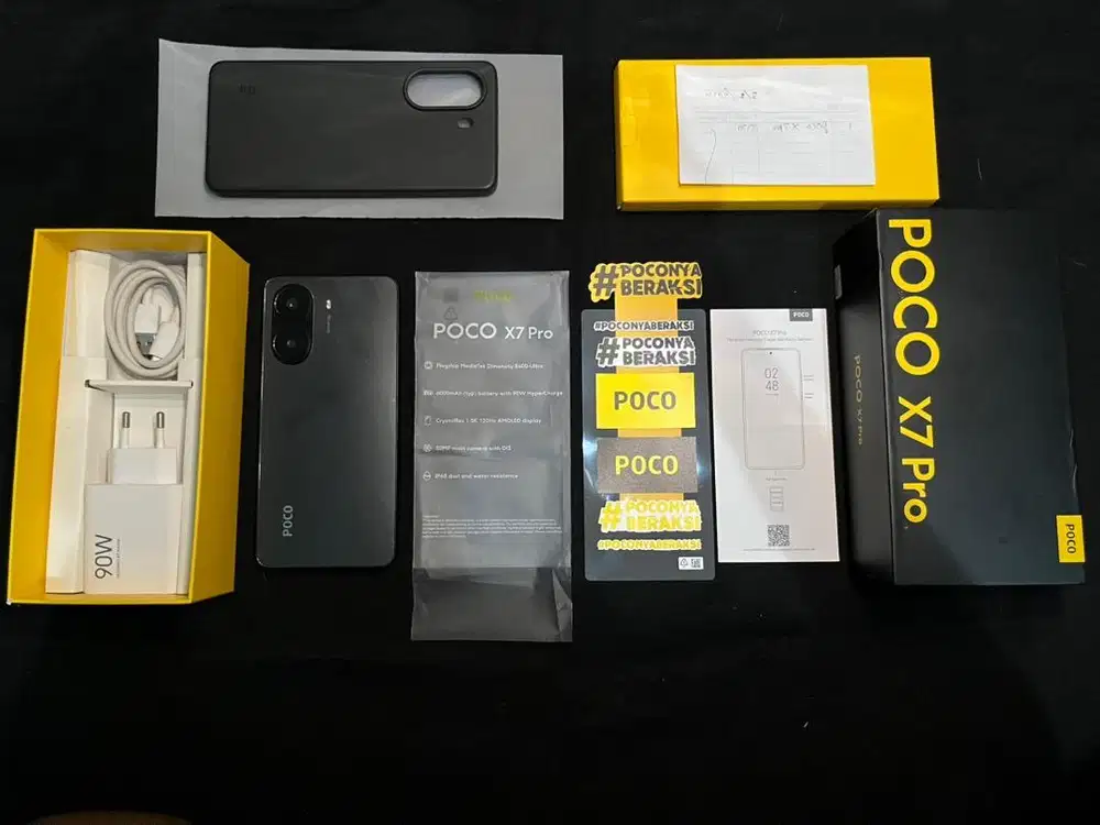 POCO X7 PRO 12/512 99% MULUS BH 99% GARANSI ON MEI 2027 PANJANGGG