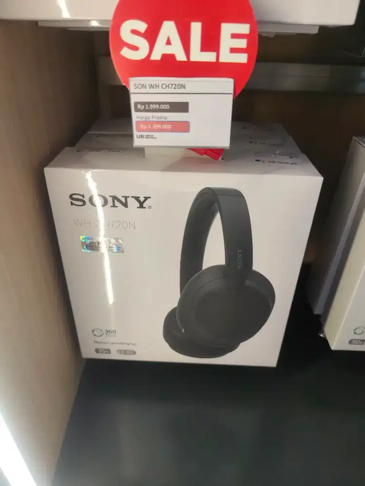 Promo cashback Sony WH CH720N