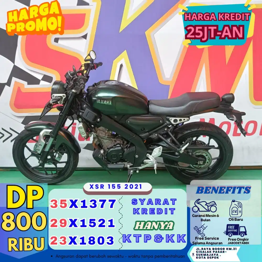 (serbu DP 800 lngsng bawa plng MTR) xsr 2021 cash credt