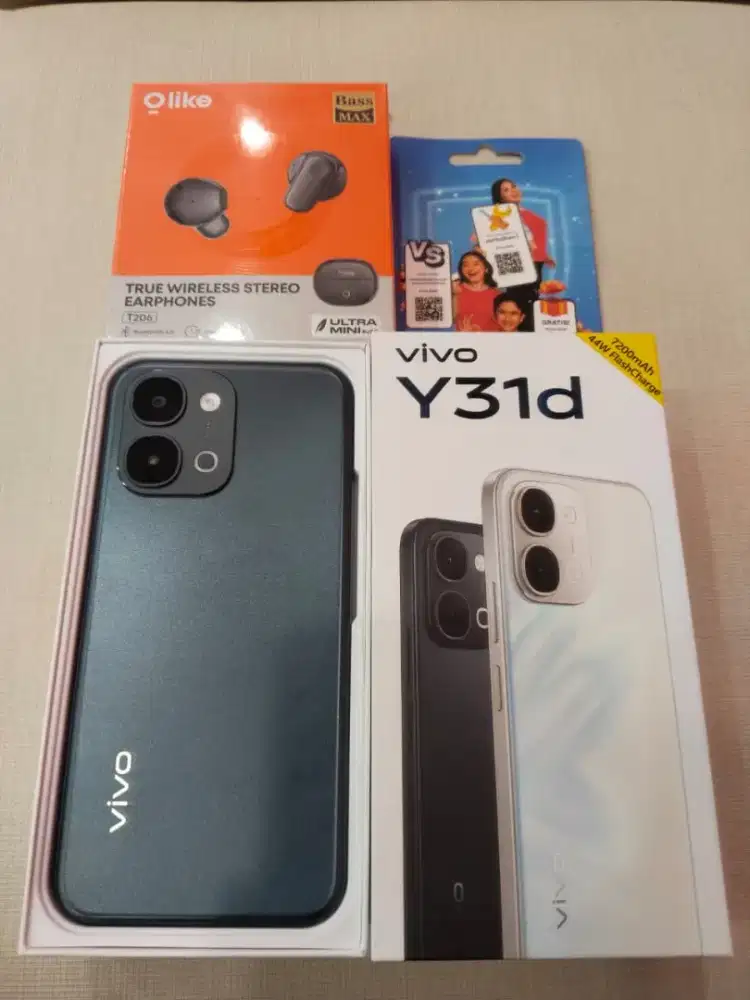 READY VIVO Y31D NEW
cash,tukartambah,kreditcicilan 0% free 2x angsuran
