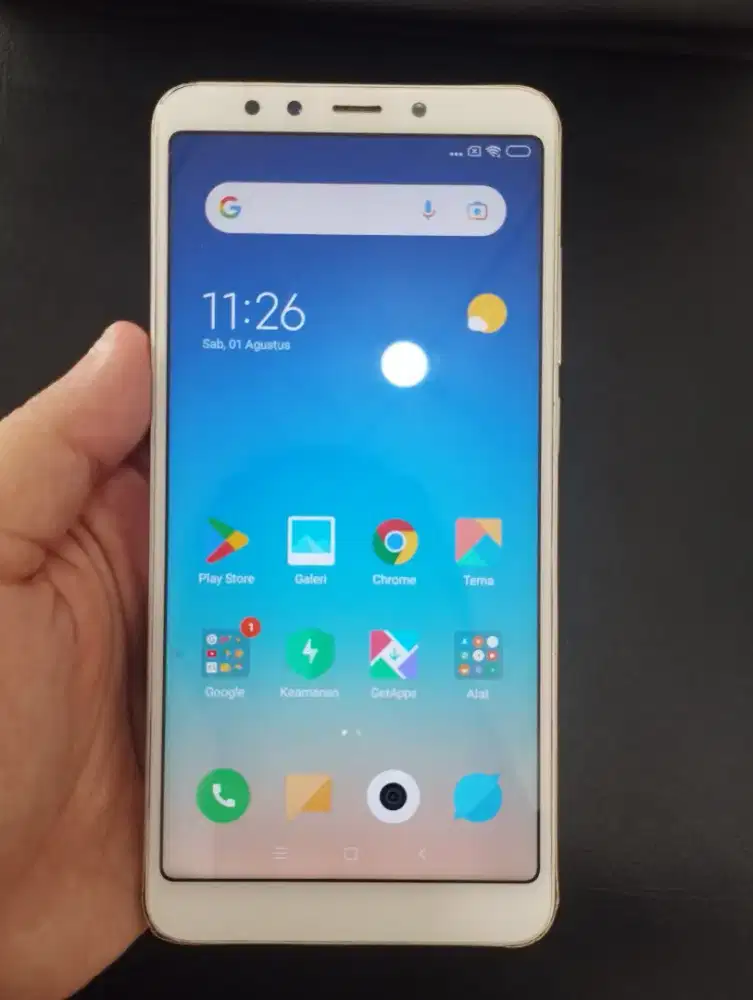 Redmi 5-4G.Finger.Ori.Ram 2/16GB.GOLDEN PONSEL