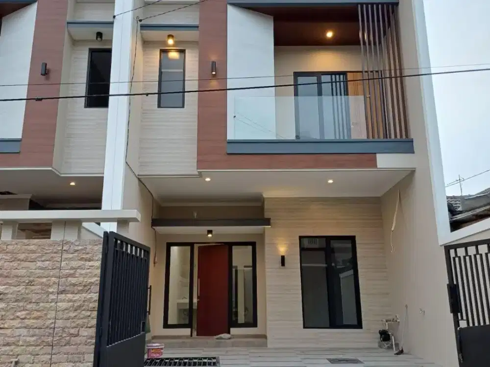 Dijual Rumah Minimalis Modern Ada 2 Unit di Nirwana Eksekutif