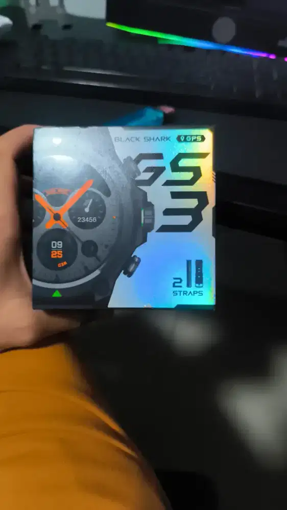 jam tangan blackshark GS3 second