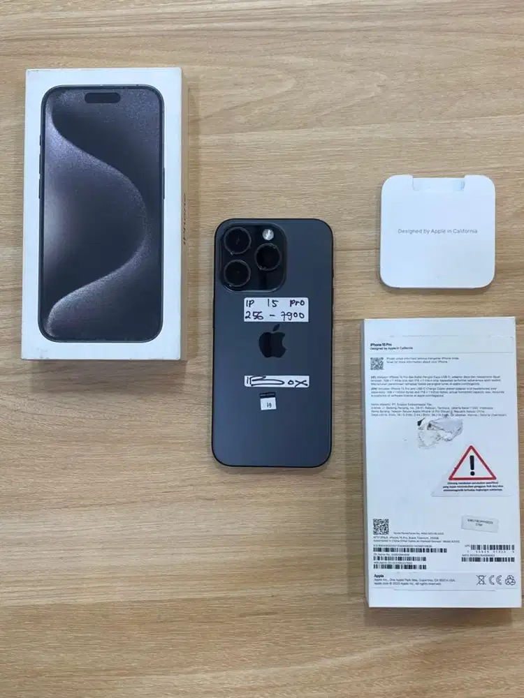 Ready Iphone 15 Pro 256gb black