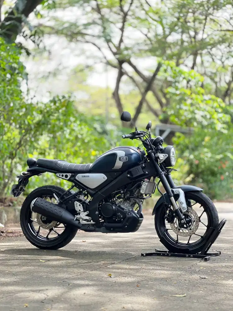 YAMAHA XSR 155 BIRU DOFF 2023 KM LOW TANPA PR