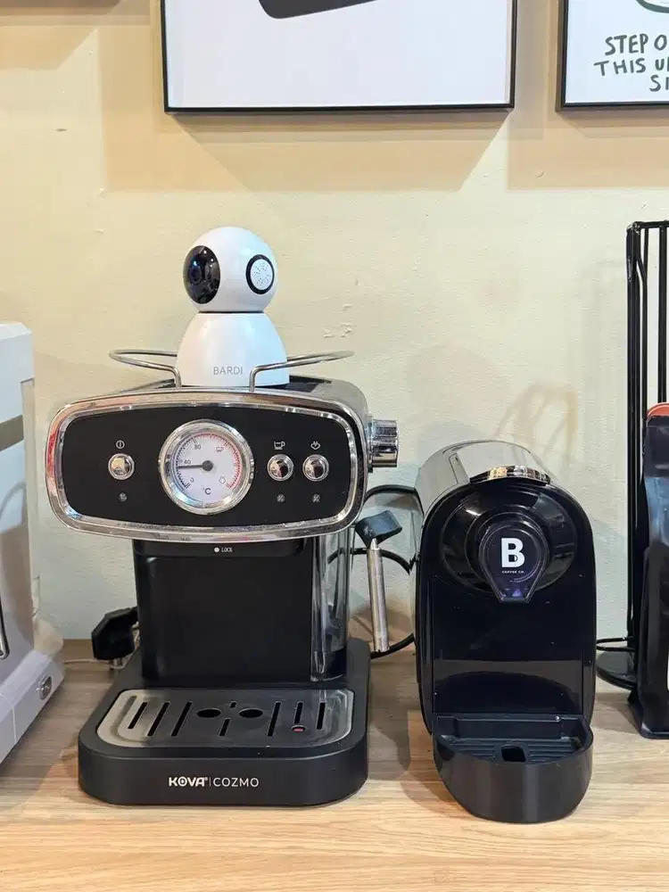 Mesin Kopi Espreso dan Kapsul