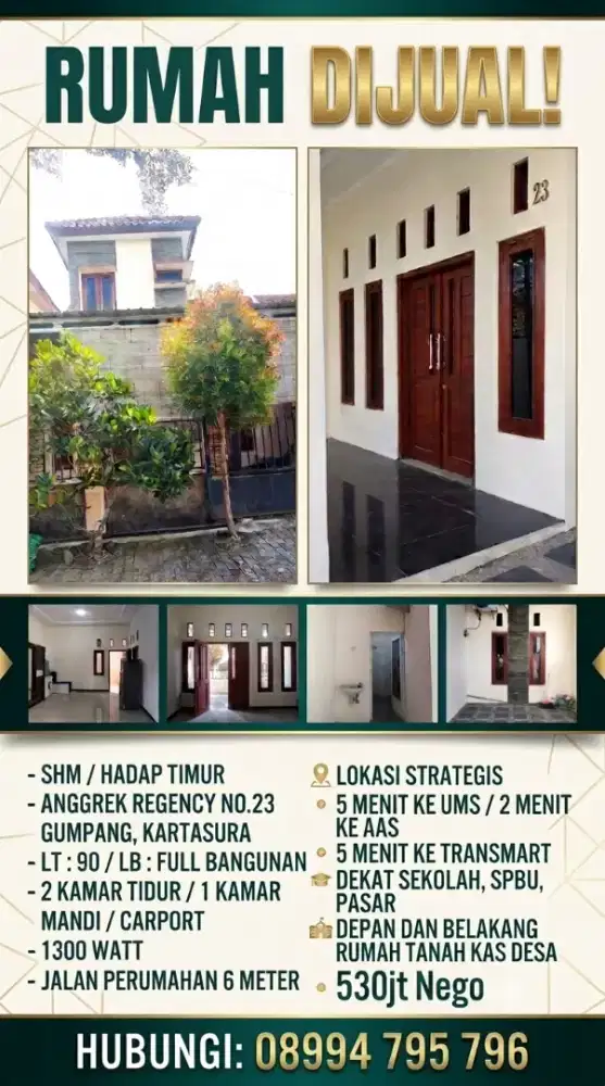 Rumah Dijual Murah
