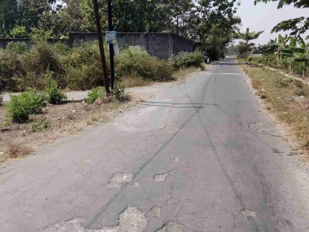 Tanah murah di sapen mojolaban luas 131m² muka 8m, akses jalan DPU , 4 menit dari jalan Raya Lawu :