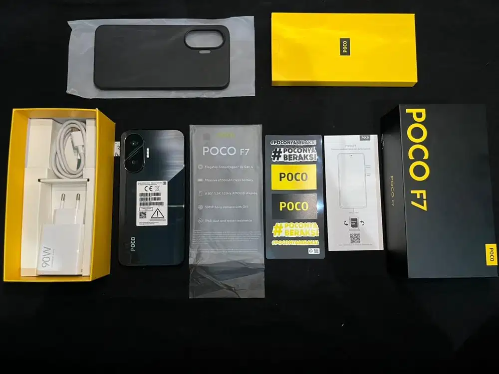 POCO F7 12/512 99% MULUS SEBULAN PAKAI BH 100% GARANSI september 2027