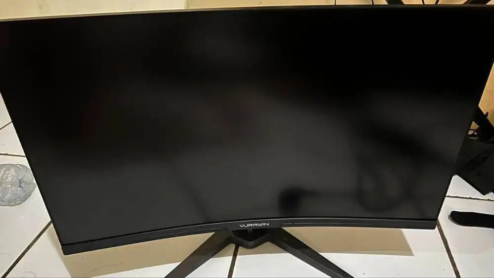 VURRION ORIZ 27 INCH CURVED NYALA RUSAK NEGO