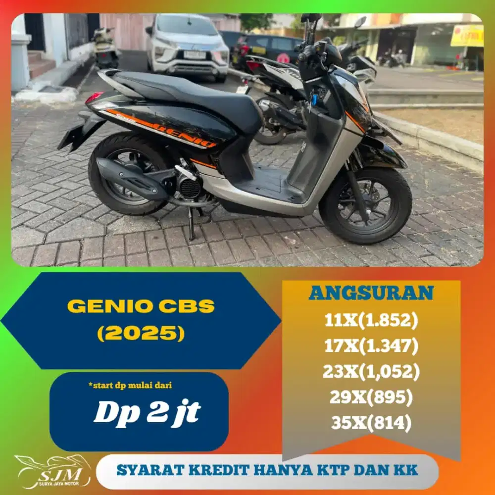 Genio CBS 2026 (Nik25) Pajak Panjang