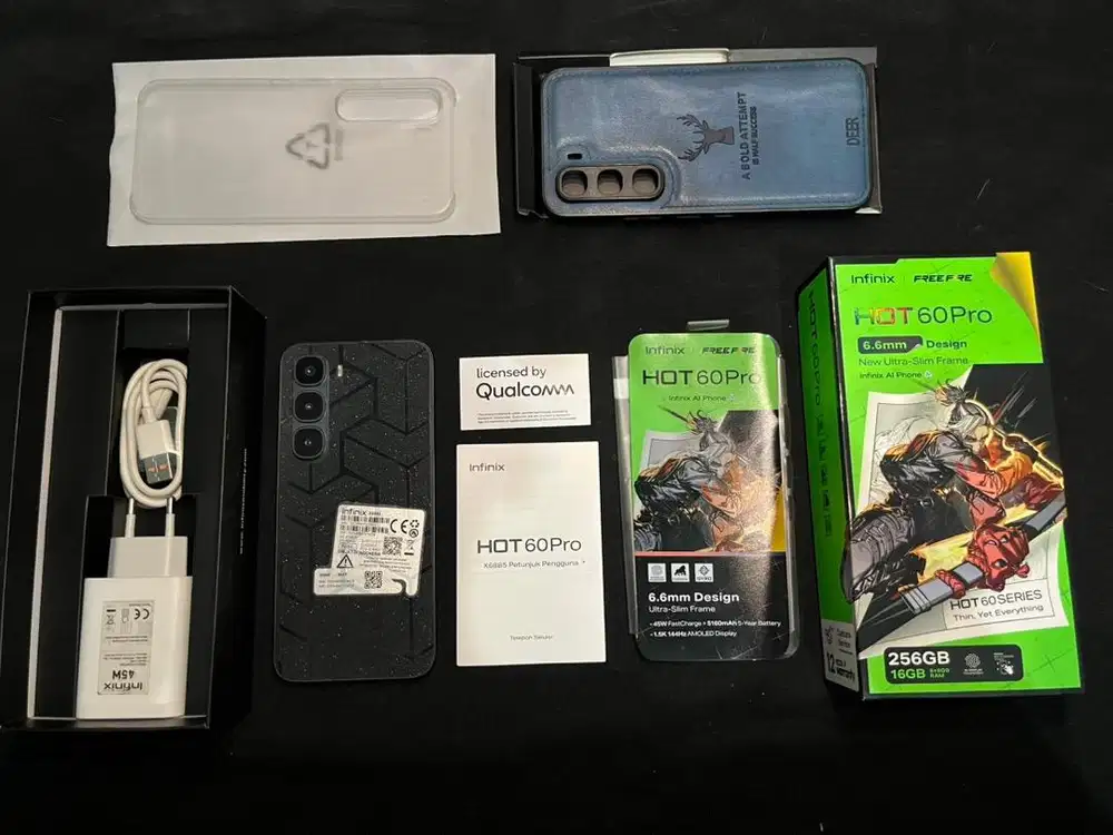 INFINIX HOT 60 PRO 8/256 2 bulan pakai 99% KINYIS2 garansi APRIL 2027