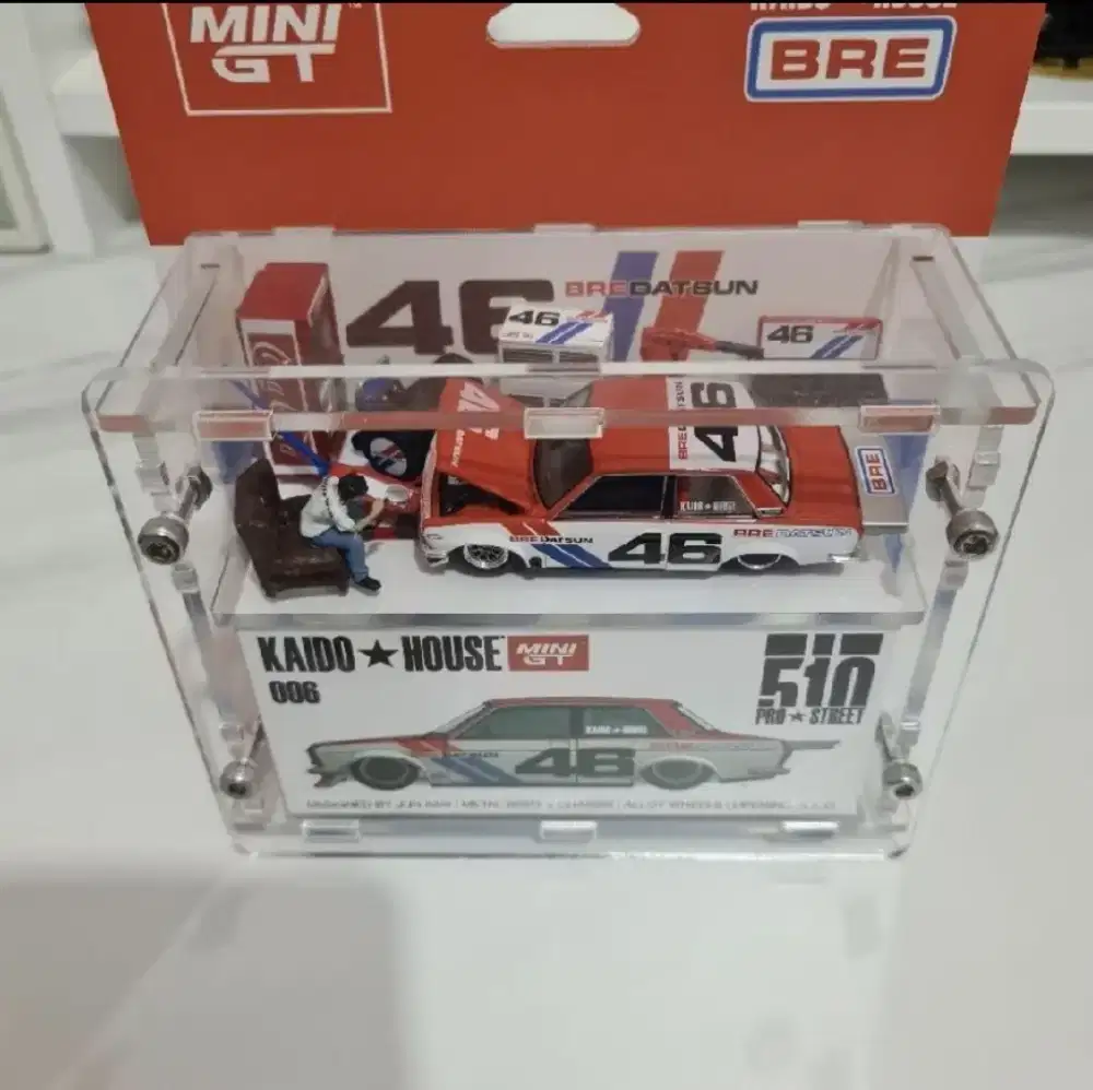 Diorama Mini GT Miniature + Box Acrylic
