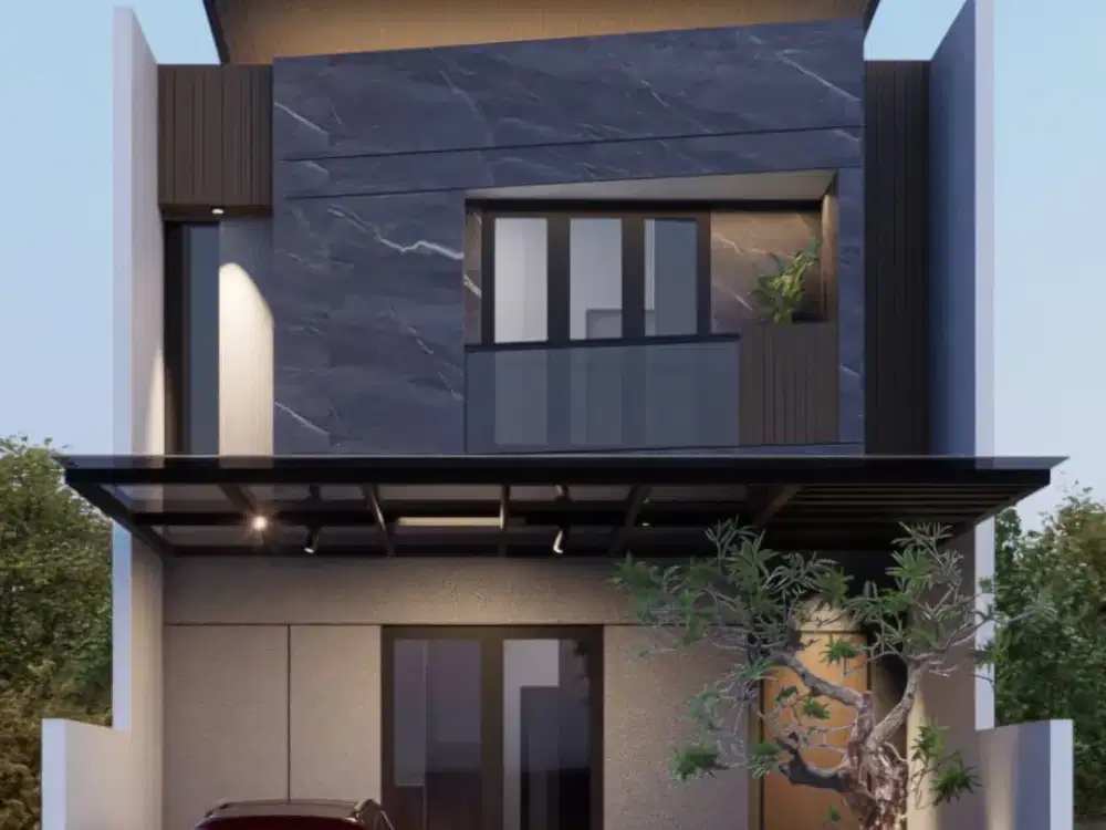 Rumah Baru Gress Minimalis Modern di Taman Puspa Raya Citraland Sby Barat
