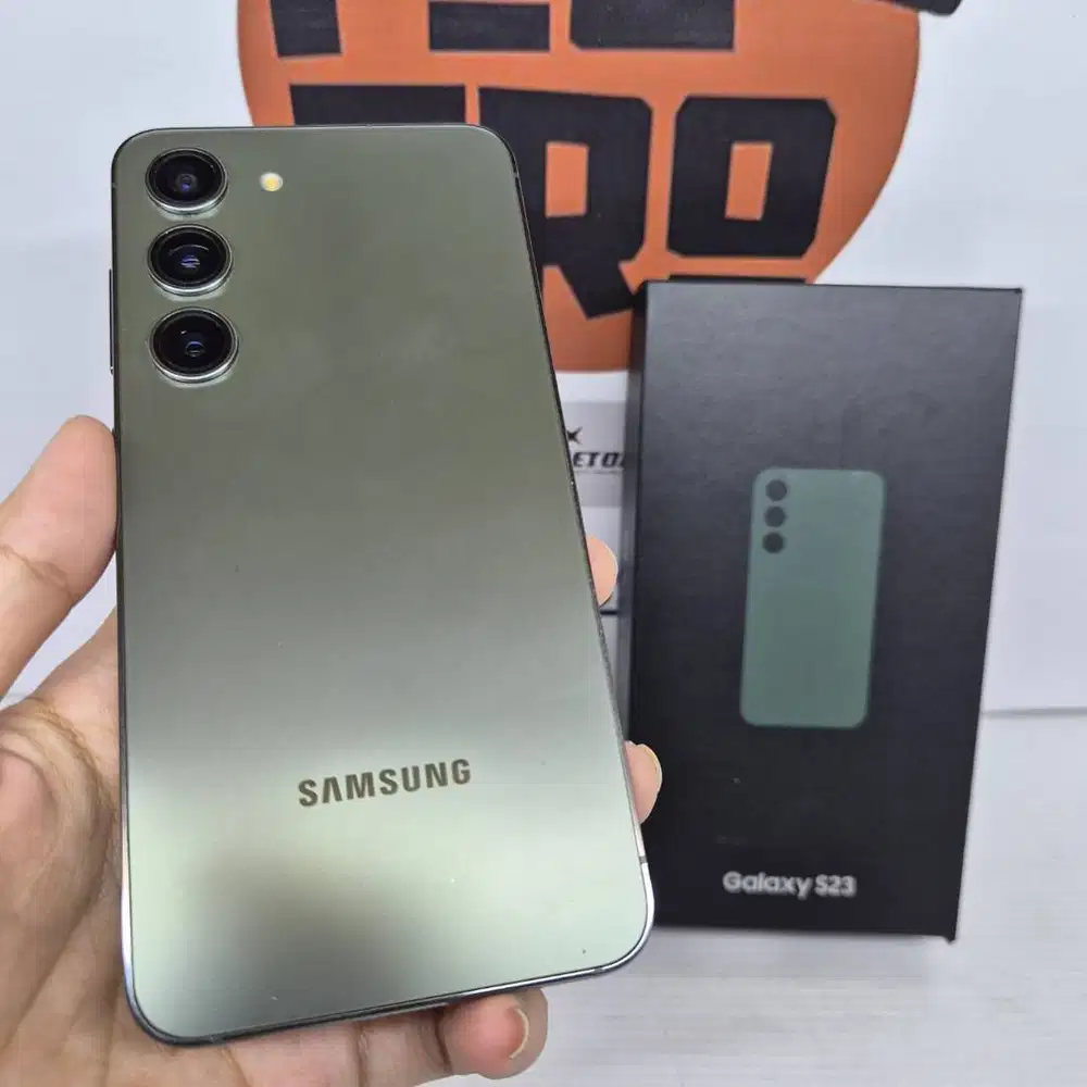 Samsung S23 8/256GB No Minus MULUS EX SEIN FULLSET BISA COD/Antar
